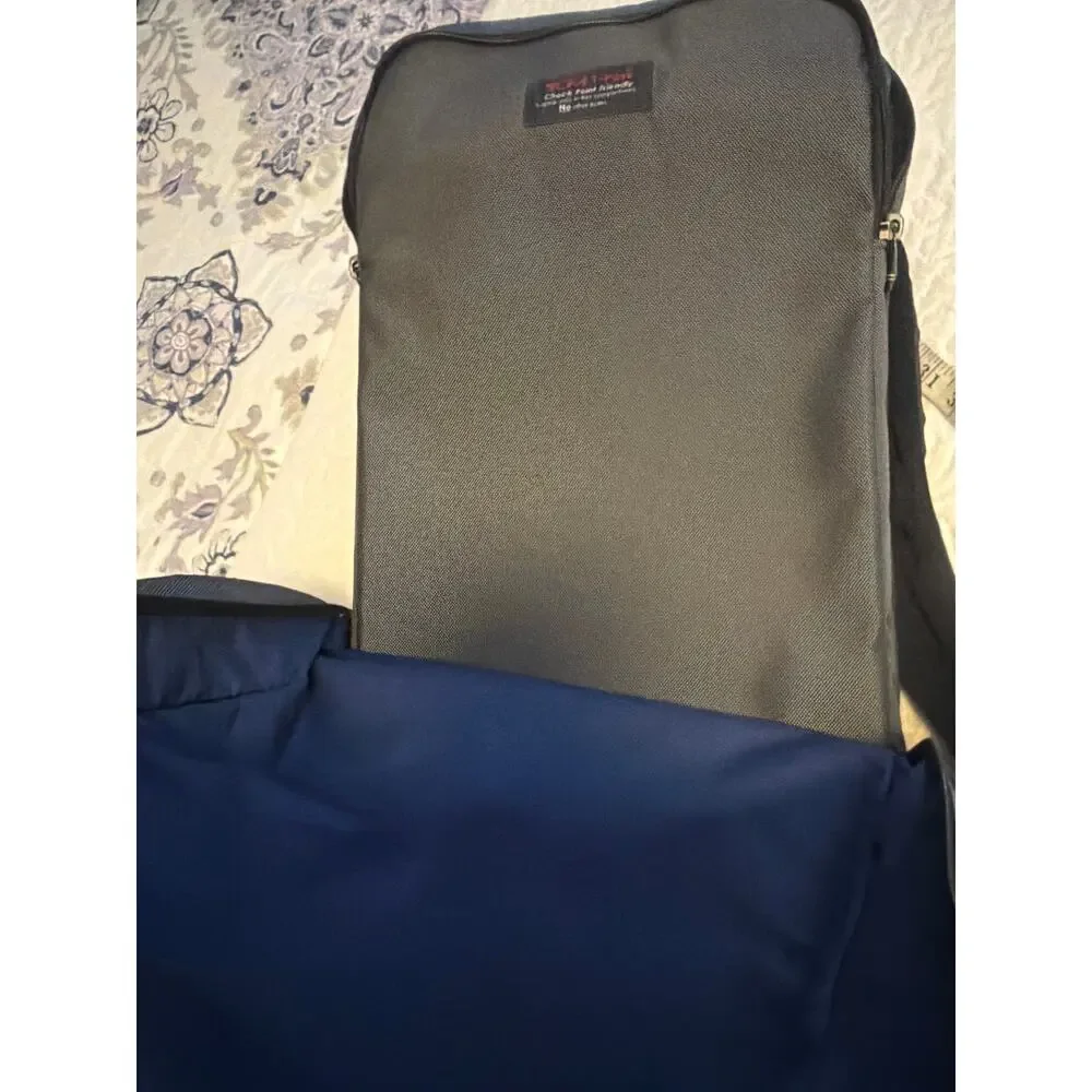TUMI Alpha 3 Brief Pack Charcoal Grey Ballistic Nylon Laptop Backpack Bag 17